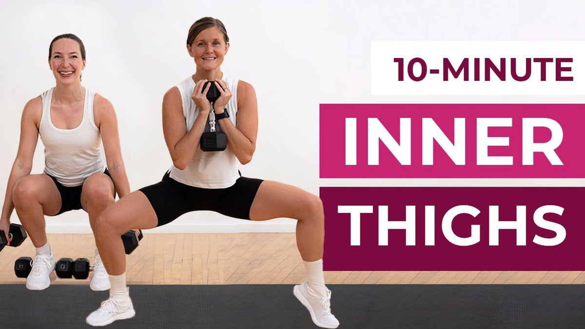 inner thigh workouts before after