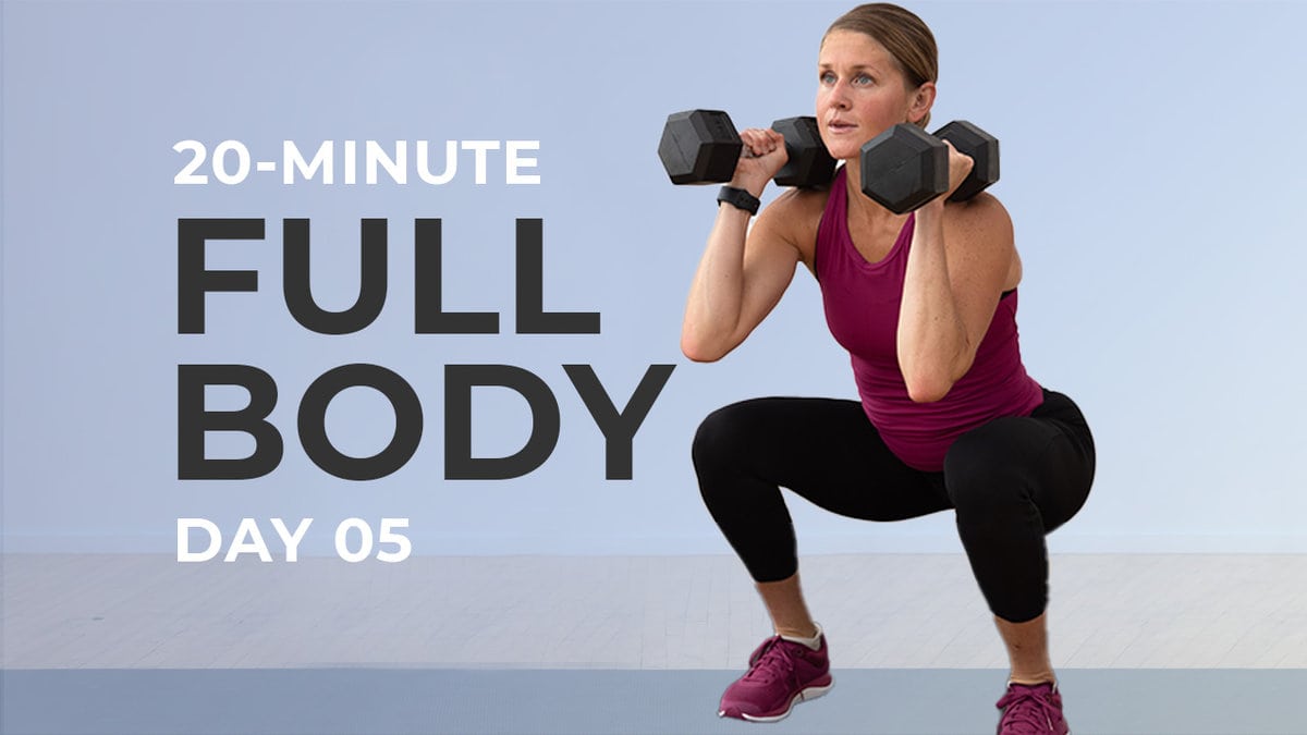 I tried this 15-minute dumbbell workout — and could barely lift my