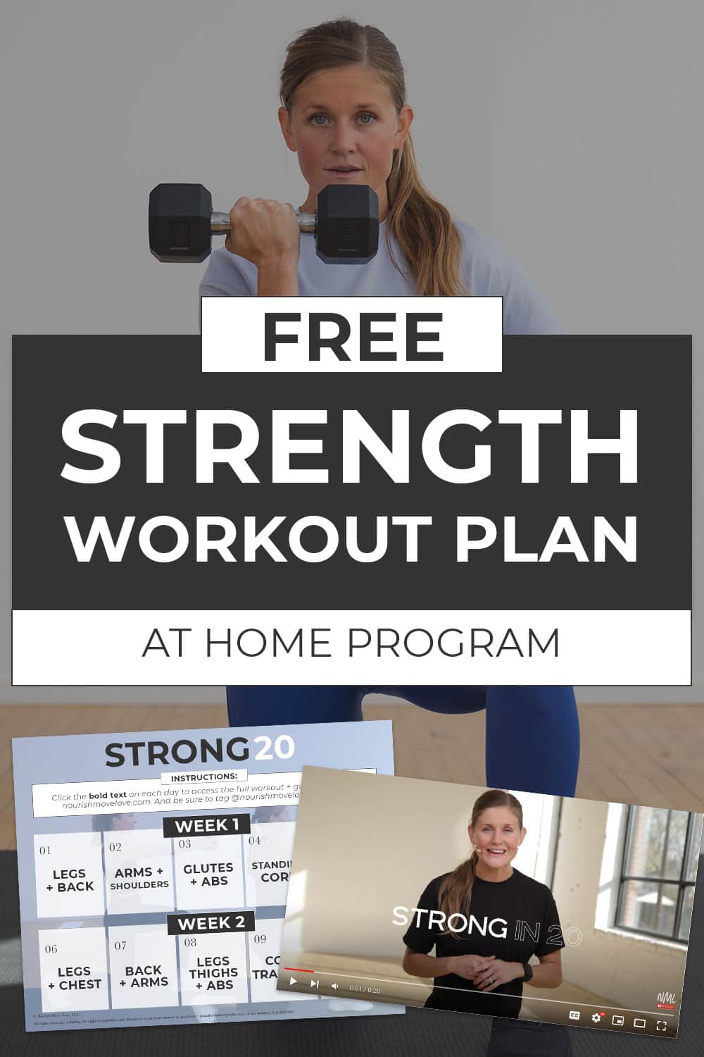 2-Week Functional Strength Training Program | Nourish Move Love