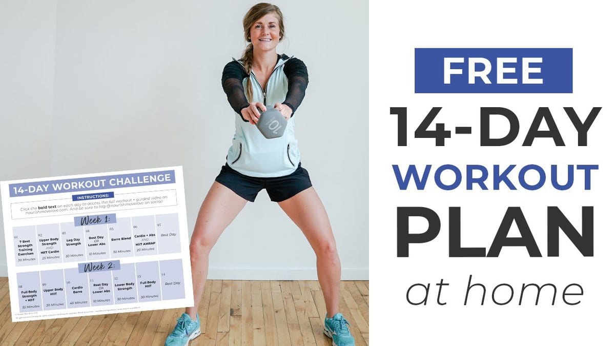 Free 14-Day Challenge (Workout + Meal Plan)