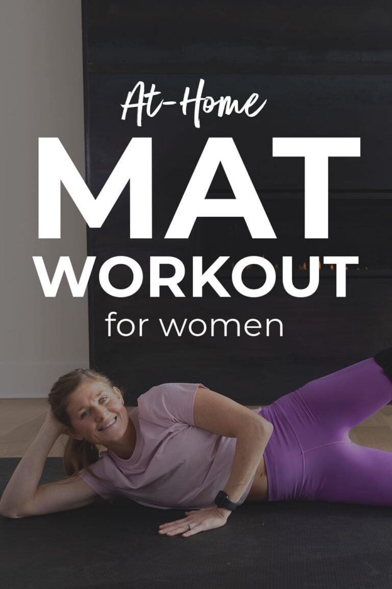 35-Minute Full Body Mat Workout (Video) | Nourish Move Love