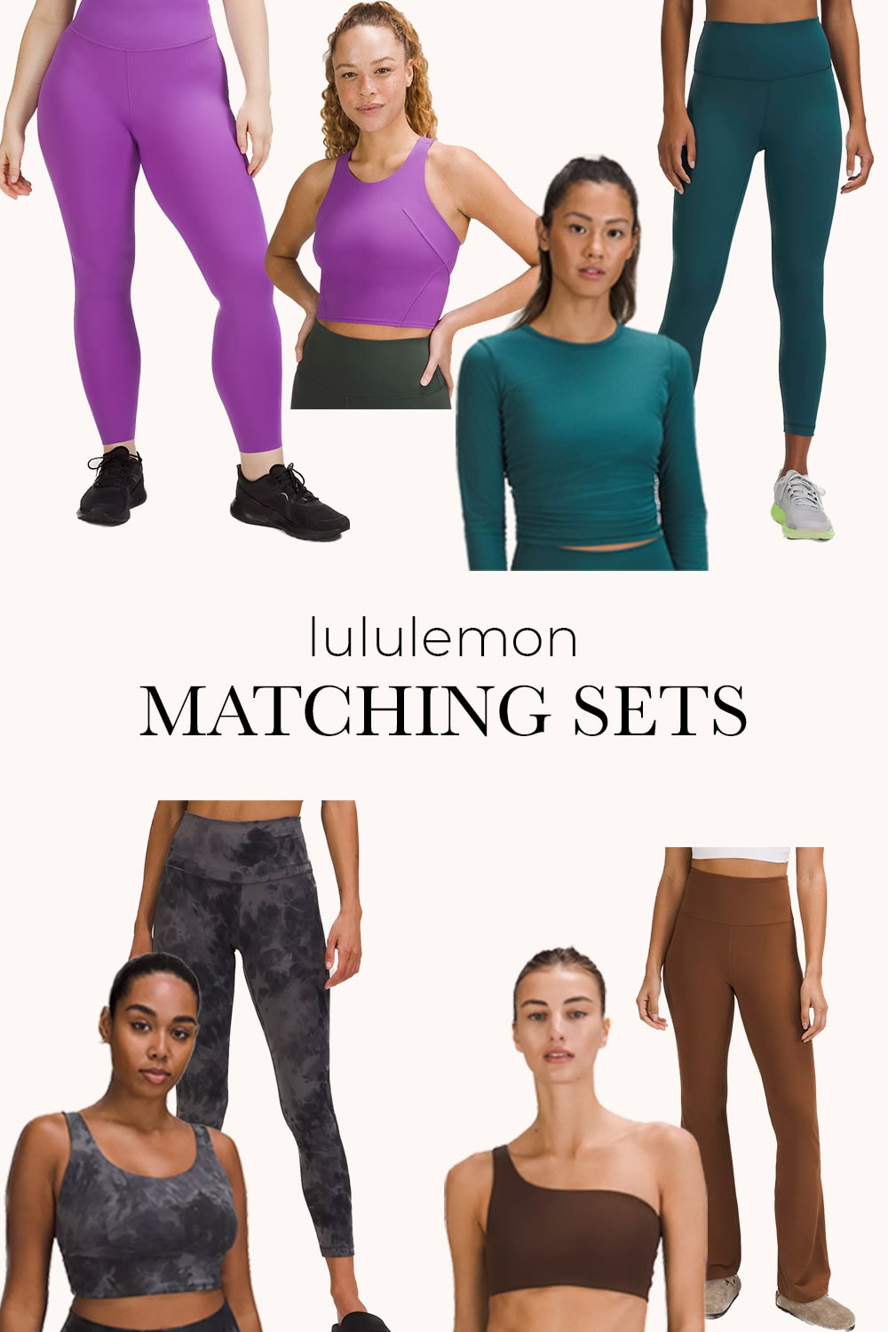 Workouts fits of the week: matching set edition : r/lululemon