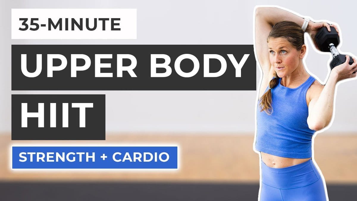 24 Upper Body HIIT Workout for Chest and Shoulders - Free Video – Group HIIT