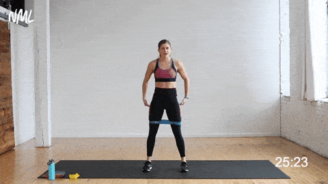 4 Resistance Band Exercises to Build Strong Legs! - Nourish, Move