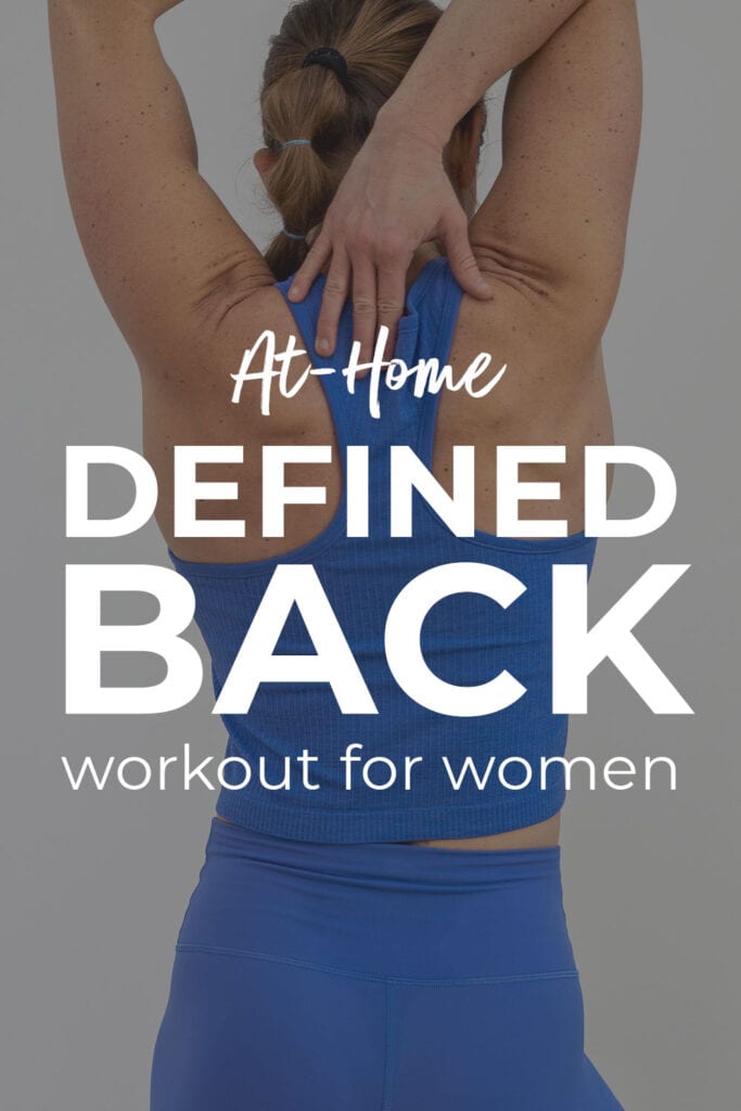 Back Workout For Women  Sarah Grace Fitness 