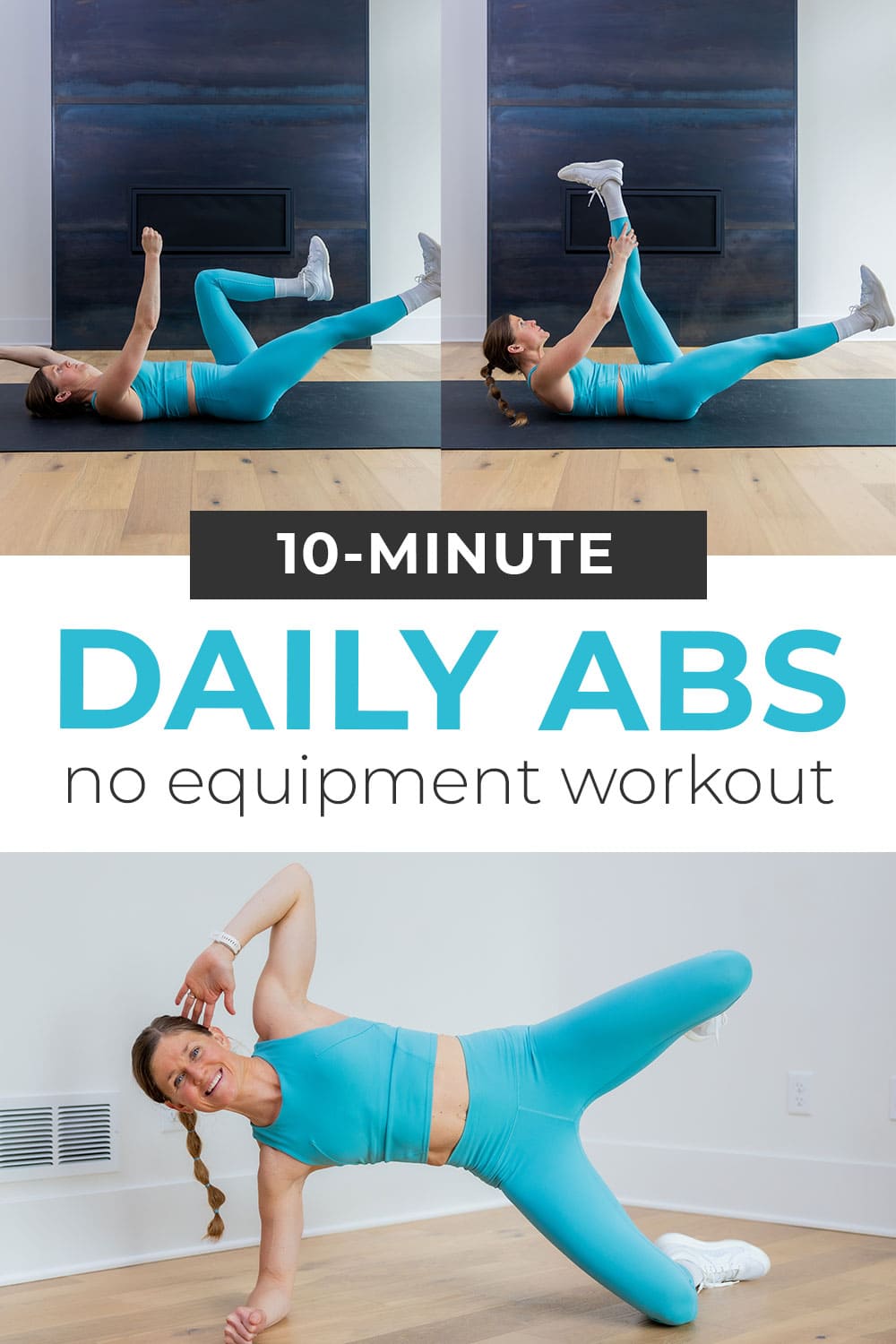 10-Minute Daily Ab Workout (Video) | Nourish Move Love