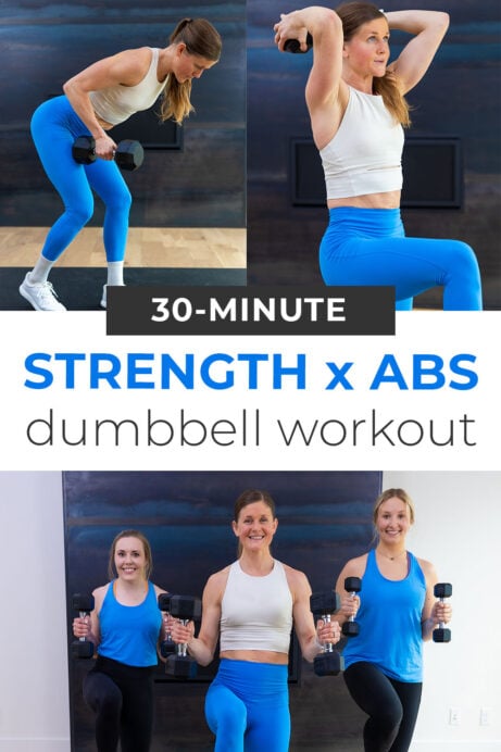 30-Minute Dumbbell Strength Training (Video) | Nourish Move Love