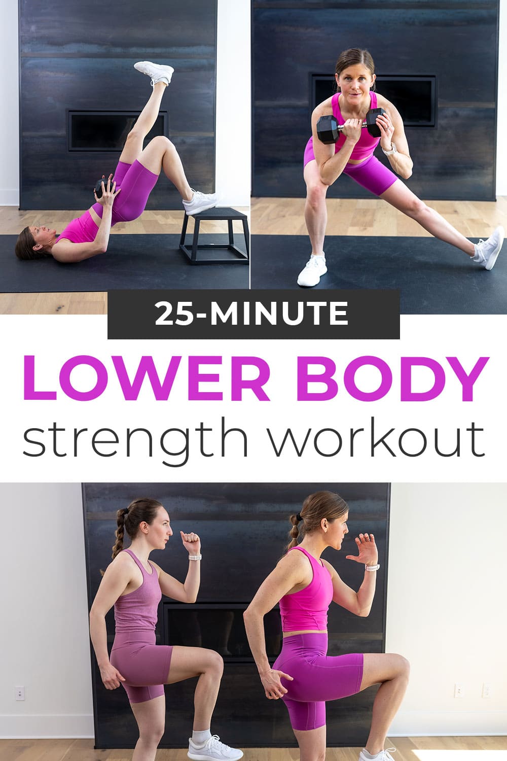 25-Minute Leg Workout (Video) | Nourish Move Love