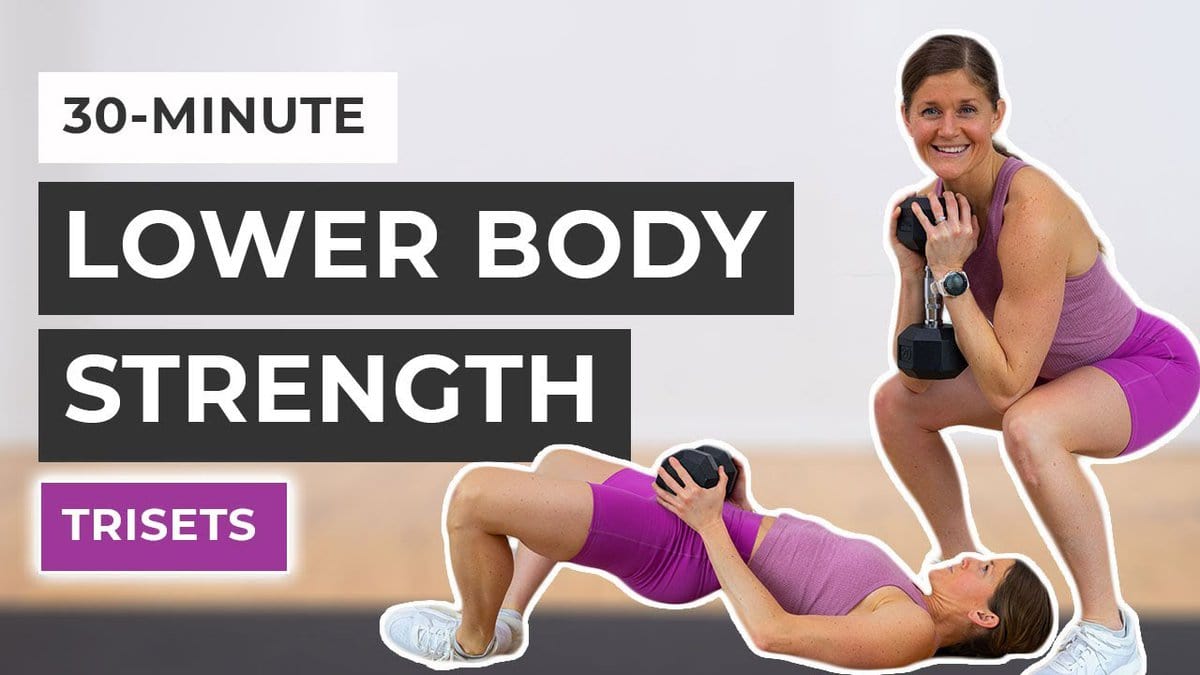 Lower Body Strength Workout (Video)