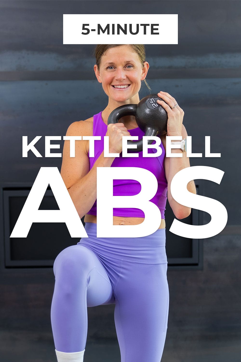 5-Minute Kettlebell Ab Workout (Video) | Nourish Move Love