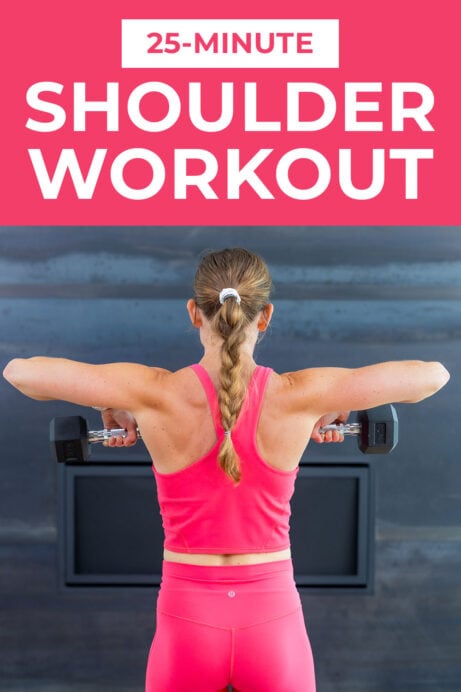 7 Dumbbell Shoulder Exercises For Women | Nourish Move Love