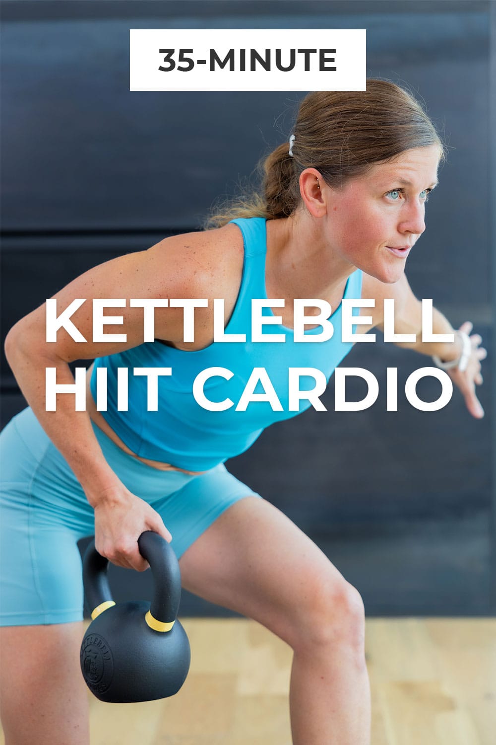 35-Minute Kettlebell HIIT Workout (Video) | Nourish Move Love