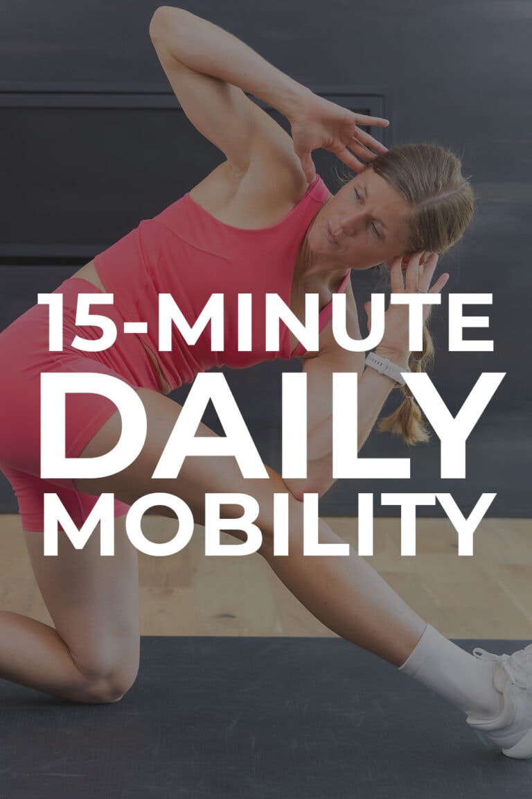 15 Minute Mobility Workout Video Nourish Move Love 7742