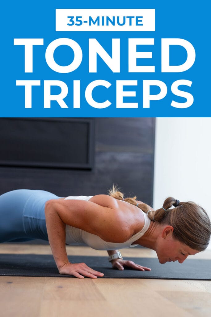 How to tone your triceps