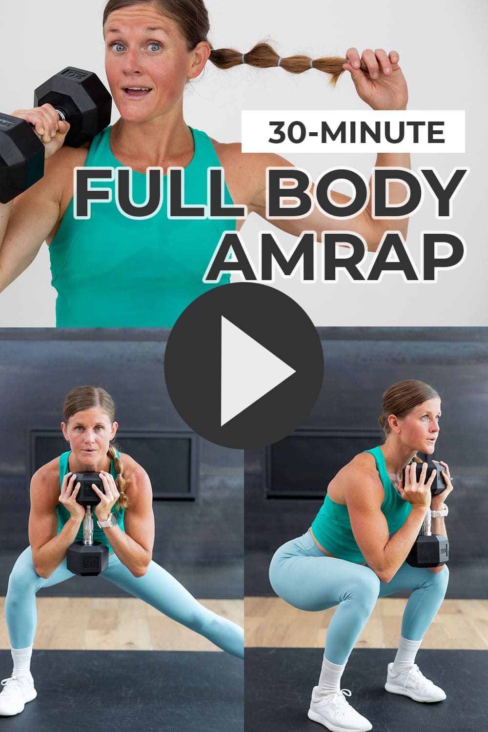 30-Minute AMRAP Workout (Video) | Nourish Move Love