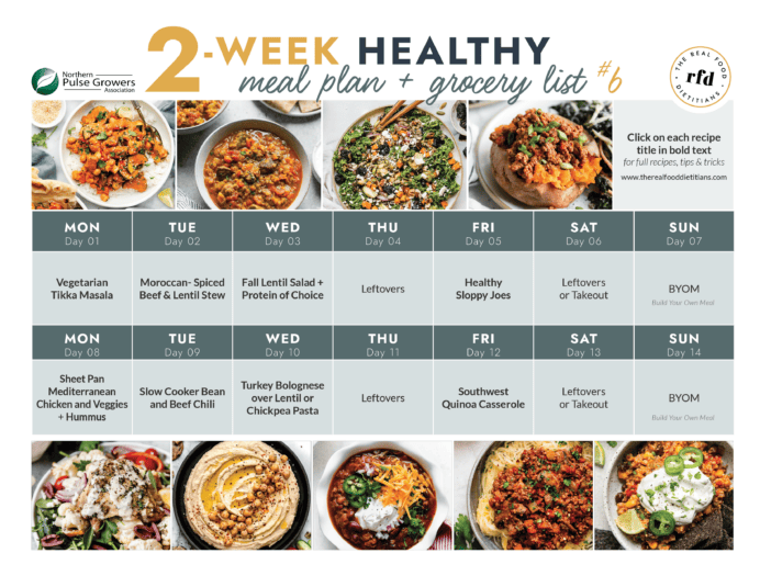 Free 2-Week Workout and Meal Plan (PDF) | Nourish Move Love