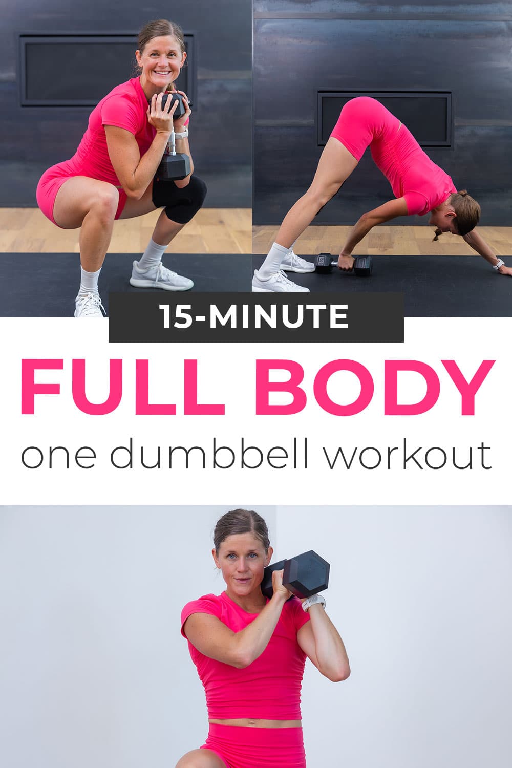 15-Minute Workout: Full Body Strength (Video)| Nourish Move Love