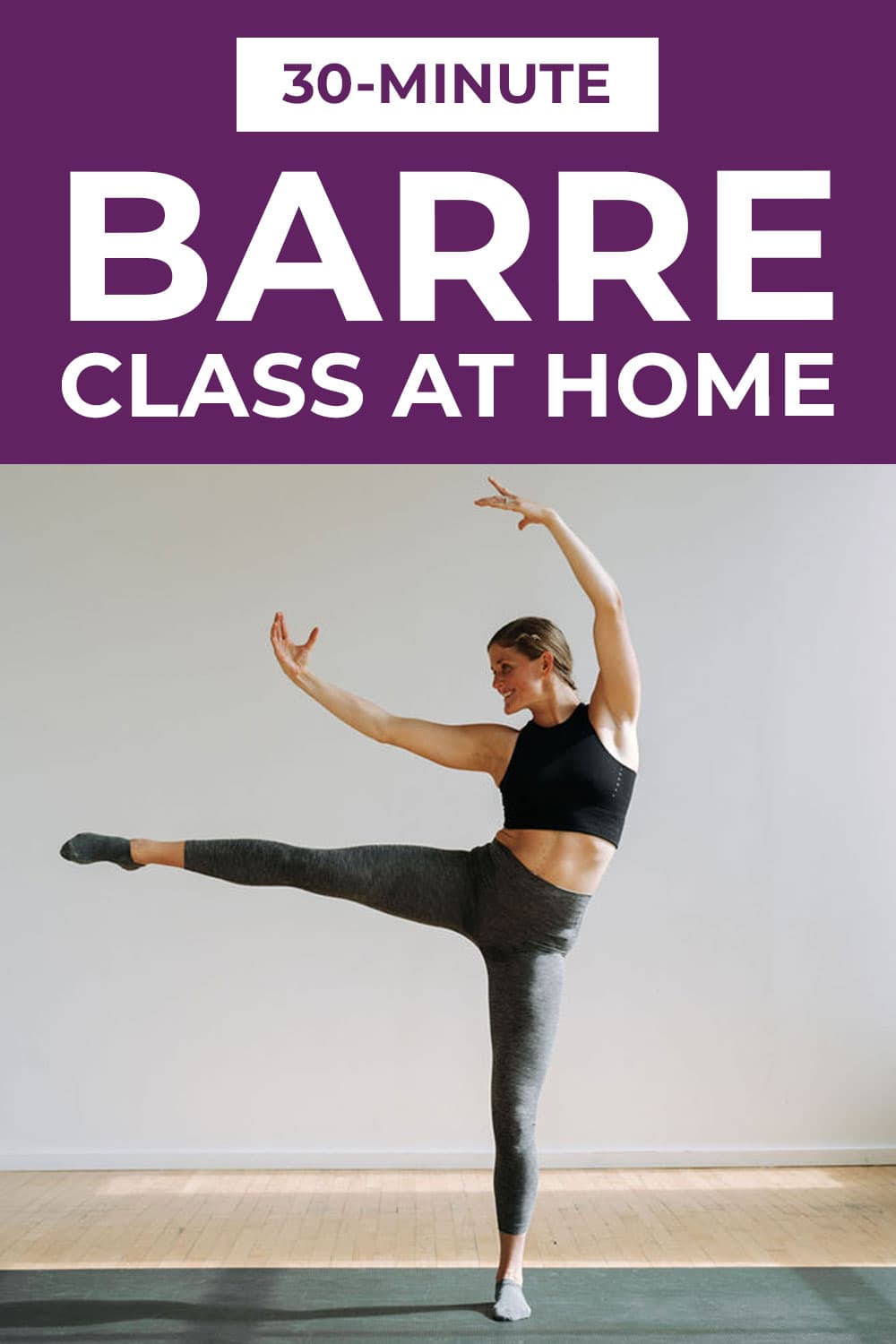 30 Minute Cardio Barre Class Video Nourish Move Love 7564