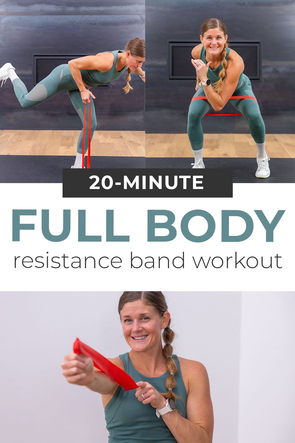 8 Exercises With Resistance Bands Video Nourish Move Love 6233