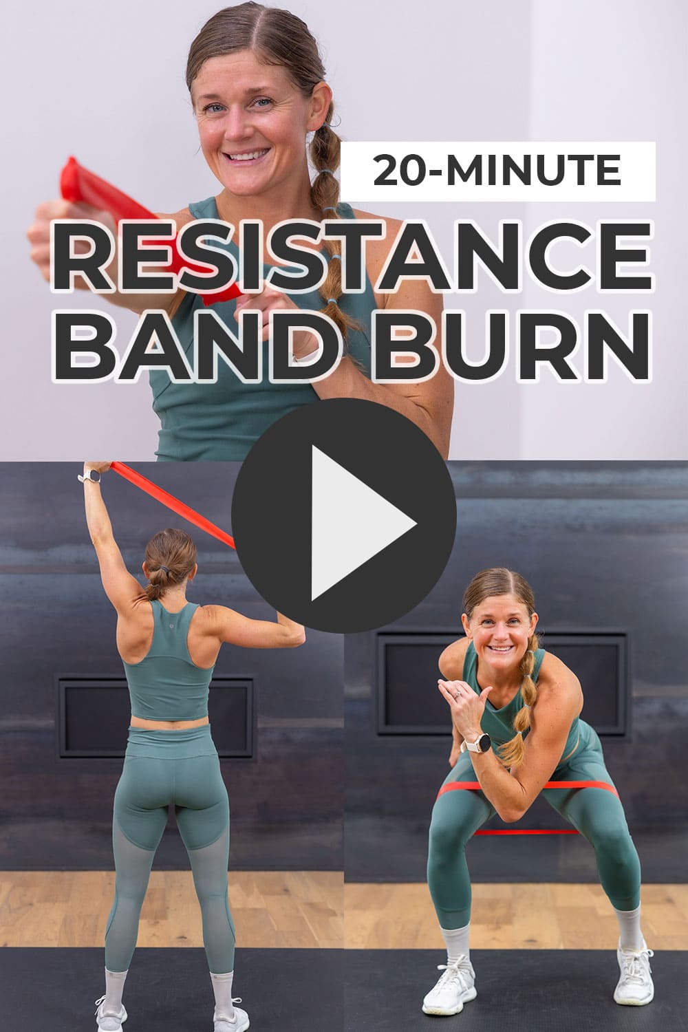 8 Exercises With Resistance Bands Video Nourish Move Love 5666