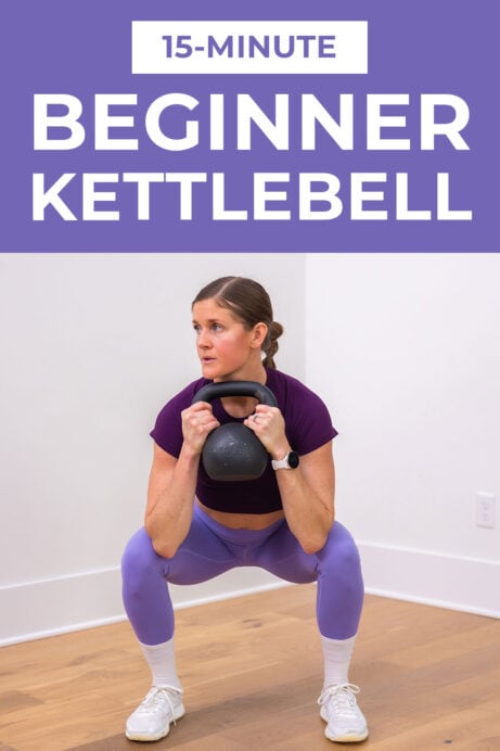 Beginner Kettlebell Workout (All Standing) | Nourish Move Love