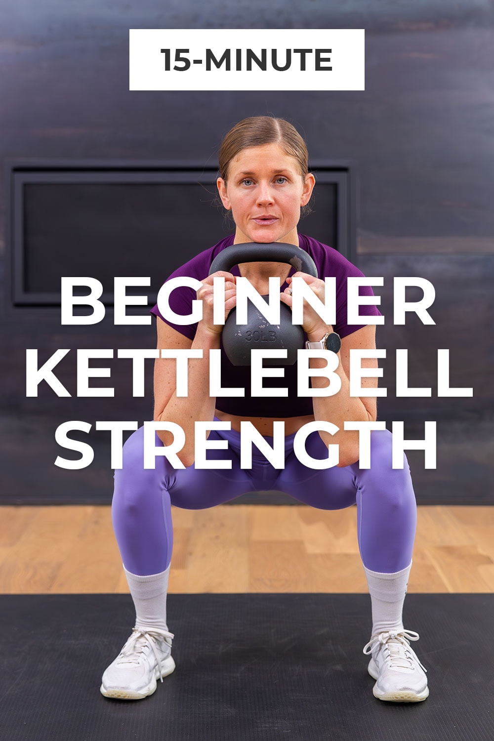 Beginner Kettlebell Workout (All Standing) | Nourish Move Love