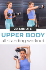 20-Min Upper Body Dumbbell Workout (Video) | Nourish Move Love