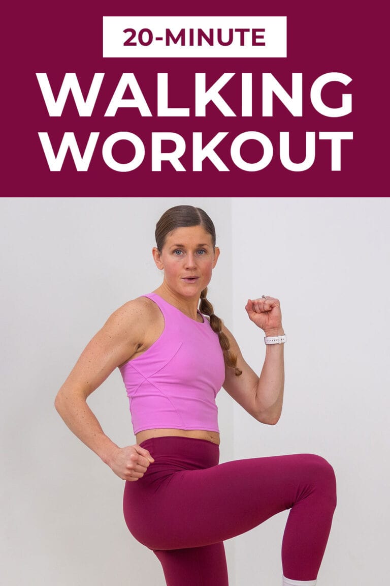 20-Minute Strength + Walking Workout (Video)| Nourish Move Love