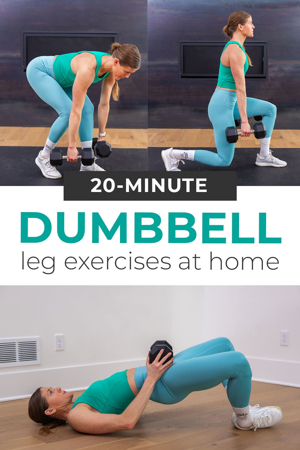 7 Best Dumbbell Leg Exercises (Video) | Nourish Move Love