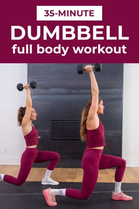 35-Minute Full Body Dumbbell Workout (Video) | NML