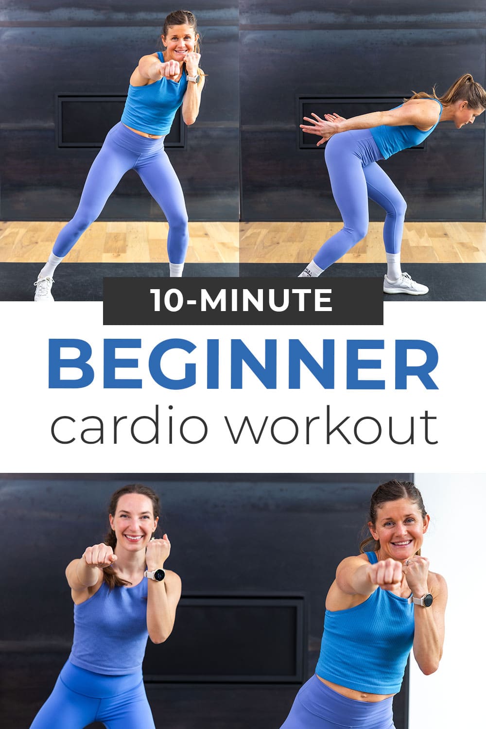 10-Minute Beginner Cardio Workout (Video) | Nourish Move Love