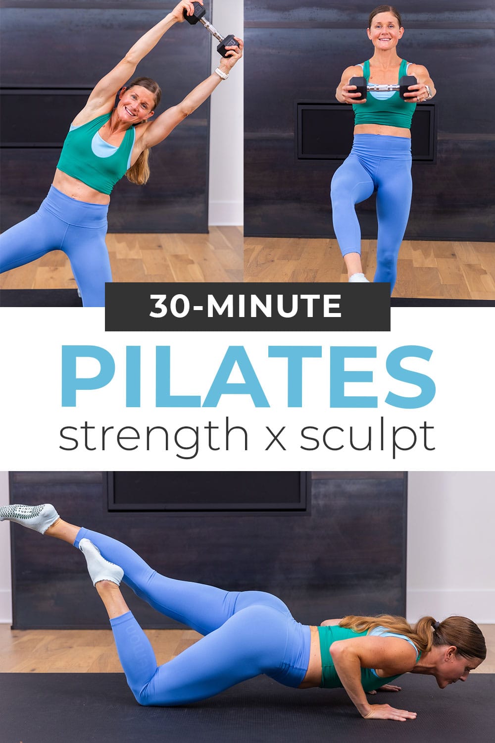 30 Minute Barre Pilates Hiit Class Video Nourish Move Love